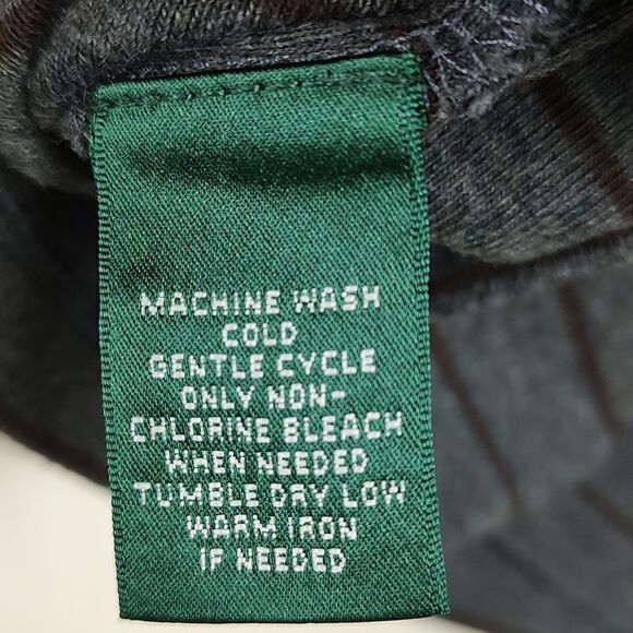 Lauren Ralph Lauren Cotton Crew Neck Long Sleeve Striped Top Size XL - Picture 7 of 9